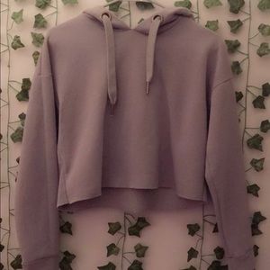 Long Sleeve Cropped Sweatshirt